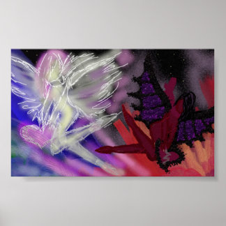 Mijn geïnspireerde Valentijn. Poster