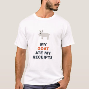 Mijn geit at mijn bonnetjes t-shirt