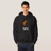 Mijn geit roept en ik moet gaan hoodie (Voorkant volledig)