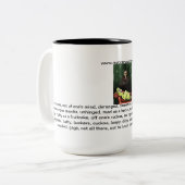 mijn gekke coco koffie mok (Voorkant links)