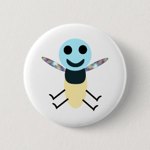 Mijn Gekke Firefly Ronde Button 5,7 Cm