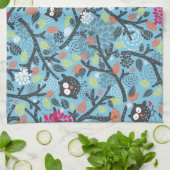 Mijn gekke uilvogel theedoek (Gevouwen)