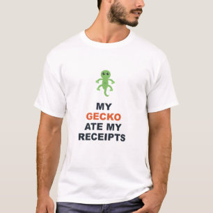 Mijn gekko at mijn bonnetjes t-shirt