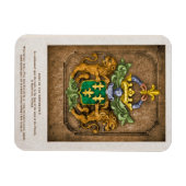 Mijn gekleurde versie Dutch Van Westervelt Arms Magneet (Horizontaal)