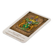 Mijn gekleurde versie Dutch Van Westervelt Arms Magneet (Linkerzijde)