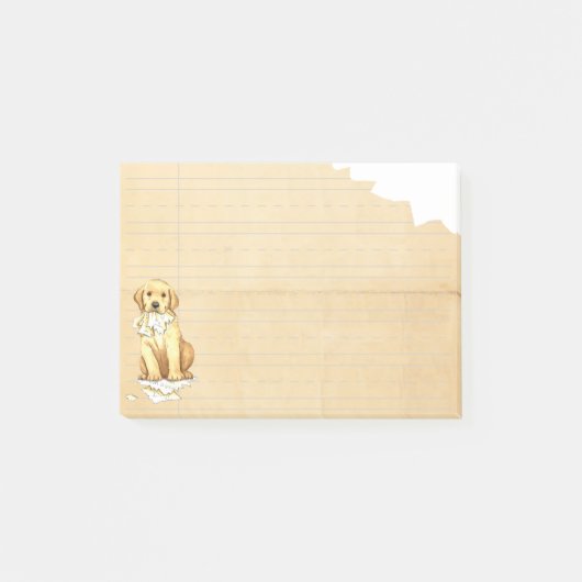 Mijn gele lab mijn thuiswerk post-it® notes (Voorkant)