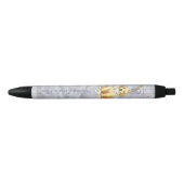 Mijn gele lab op mijn lesplan zwarte inkt pen (Voorkant)