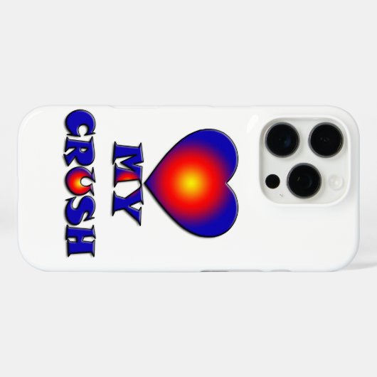 MIJN GELIEFDE Case-Mate iPhone CASE (Achterkant (horizontaal))