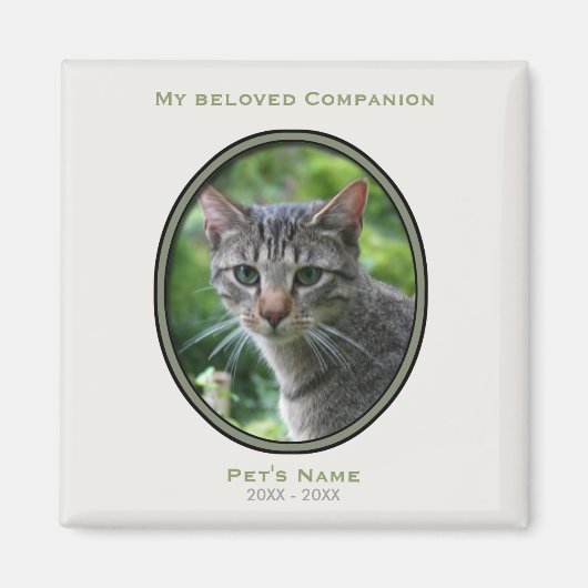 Mijn Geliefde Companion Pet's Keepsake Magnet 1 (Voorkant)