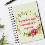 Mijn geloof in God is een anker Christelijke plann Planner<br><div class="desc">Bloemenplanner Christelijk met citaat "My Faith in God is an Anchor for My Soul". Verhoog uw productiviteit en spiritualiteit met onze Christelijke Planner - Wekelijkse Schrift Verzen,  Gebedsjournaal,  en To-Do Lijsten. Verbind je met Gods Plan. Shop nu!</div>
