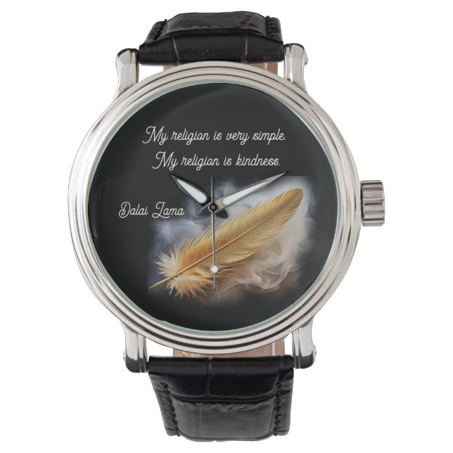 Mijn geloof is eenvoudig, mijn geloof is vriendeli horloge (Voorkant)