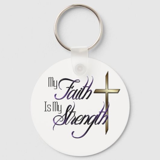 Mijn geloof sleutelhanger (Voorkant)