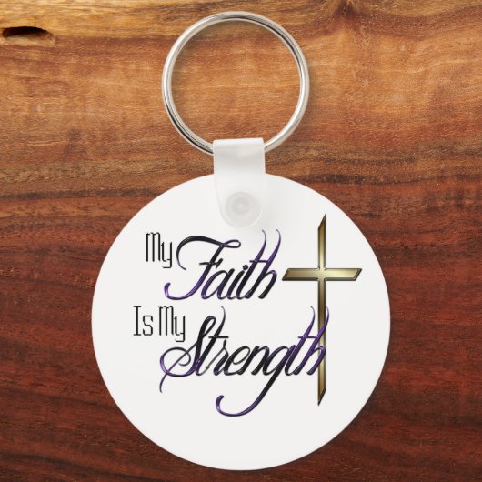 Mijn geloof sleutelhanger (Voorkant)