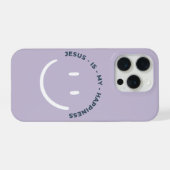 Mijn geluk iPhone Case Hoesje (Achterkant horizontaal)