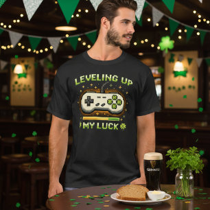 Mijn Geluk Naar een Hoger Niveau Leuk St. Patrick' T-shirt