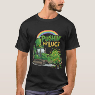 Mijn Geluk Pushin Kabouter Iers Bouwbedrijf St Pat T-shirt