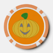 Mijn gelukkige Oranje pompoen Poker Chips (Achterkant)