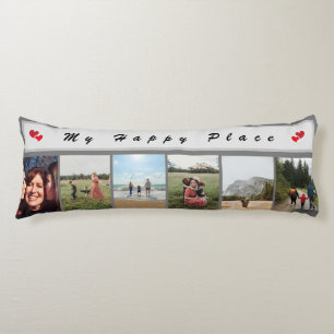 Mijn gelukkige plaats  familie foto 6 Afbeelding Lichaamskussen