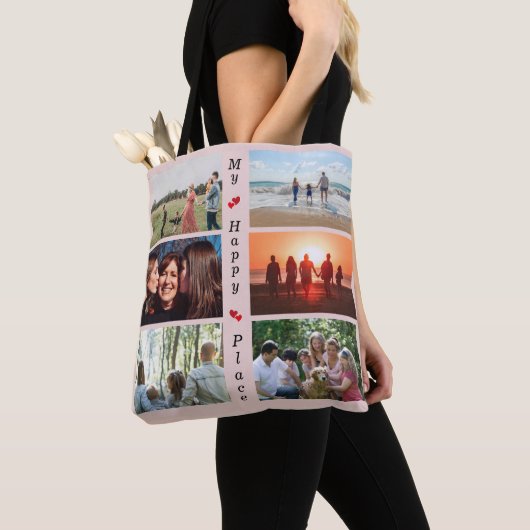 Mijn gelukkige plaats  familie foto 6 Afbeelding Tote Bag (Dichtbij)