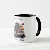 Mijn gelukkige plaats is tussen de pagina's van ee mok (Voorkant rechts)