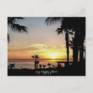 mijn gelukkige plaats mexico - briefkaart