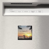 Mijn gelukkige plaats Mexico Magneet (Insitu (Vaatwasser))