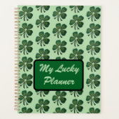 Mijn gelukkige planner Green Shamrock 2025 (Voorkant)