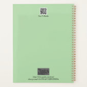 Mijn gelukkige planner Green Shamrock 2025 (Achterkant)