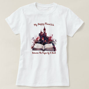 Mijn Gelukkige Plek Is Tussen De Pagina's Van Een  T-shirt