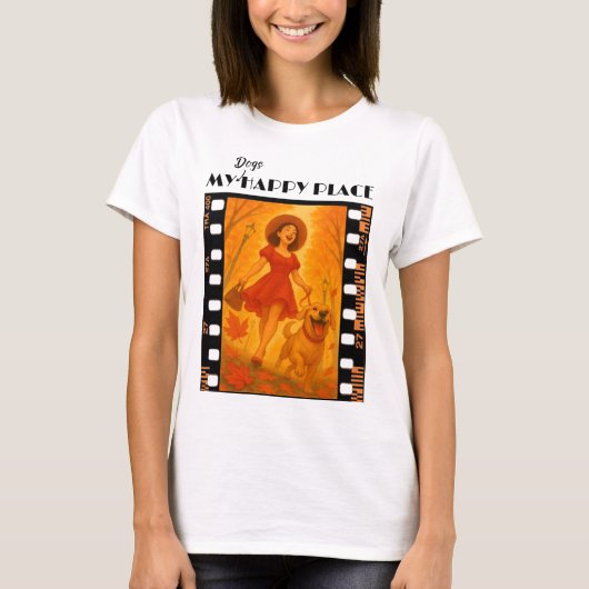 Mijn Gelukkige Plek T-shirt (Voorkant)