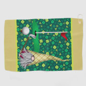 Mijn Geluks Kabouter Golfhanddoek (Horizontaal)