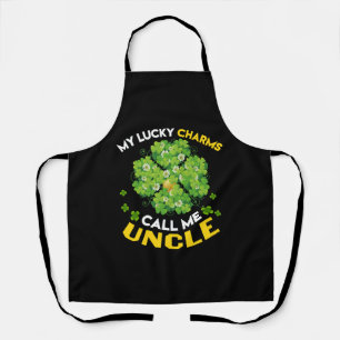 Mijn geluksbrengers noemen me Oom Patricks Day Schort