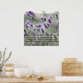 Mijn genade is Motivatie Bijbelverse Poster (Keuken)