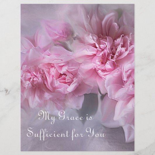 Mijn genade is voldoende, hoewel ik papier zie (Achterkant)