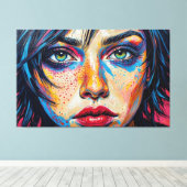 MIJN GENERATIE 23 CANVAS AFDRUK (Insitu (Houten vloer))