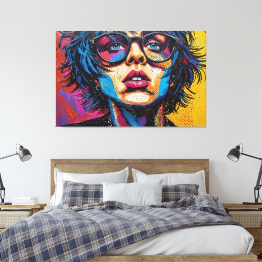 MIJN GENERATIE 28 CANVAS AFDRUK (Insitu (Slaapkamer))