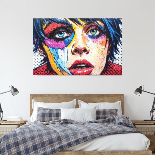 MIJN GENERATIE 3 CANVAS AFDRUK (Insitu (Slaapkamer))