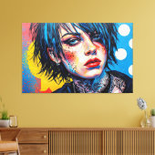 MIJN GENERATIE 4 CANVAS AFDRUK (Insitu (Woonkamer))