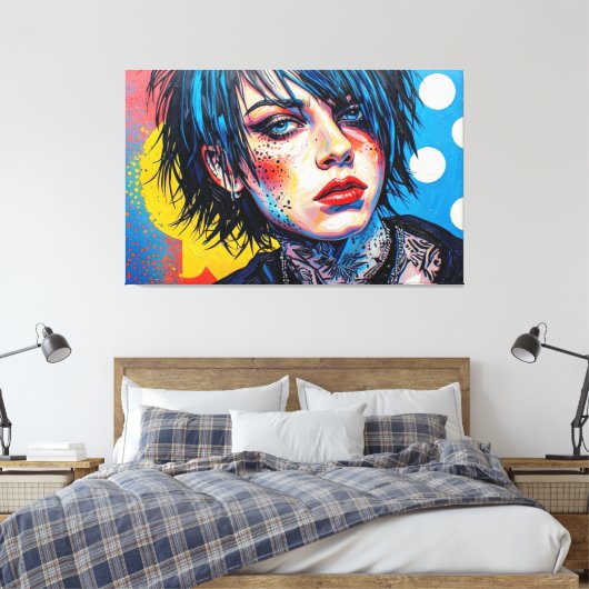 MIJN GENERATIE 4 CANVAS AFDRUK (Insitu (Slaapkamer))