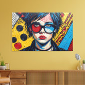 MIJN GENERATIE 9 CANVAS AFDRUK (Insitu (Woonkamer))