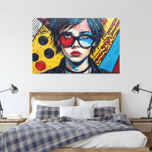 MIJN GENERATIE 9 CANVAS AFDRUK (Insitu (Slaapkamer))
