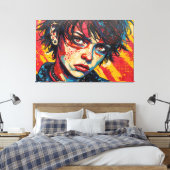 MIJN GENERATIE CANVAS AFDRUK (Insitu (Slaapkamer))