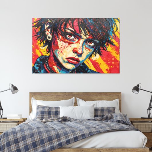 MIJN GENERATIE CANVAS AFDRUK (Insitu (Slaapkamer))