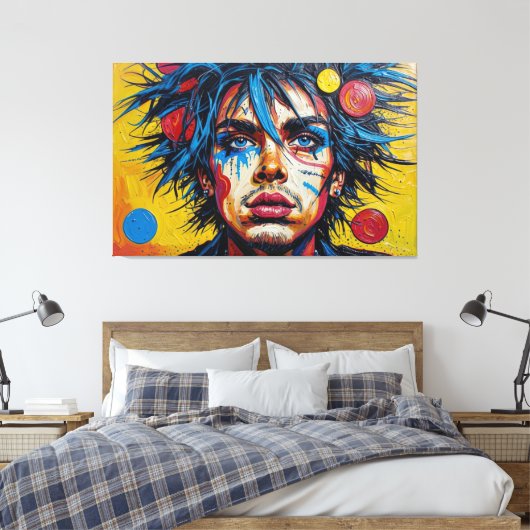 MIJN GENERATIE NU 20 CANVAS AFDRUK (Insitu (Slaapkamer))