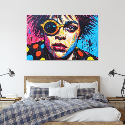 MIJN GENERATIE NU 23 CANVAS AFDRUK (Insitu (Slaapkamer))