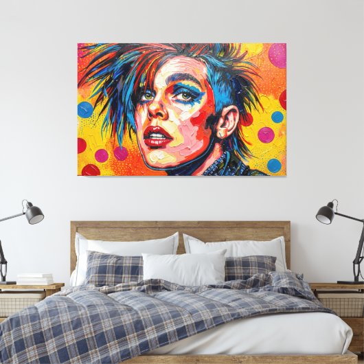MIJN GENERATIE NU 4 CANVAS AFDRUK (Insitu (Slaapkamer))