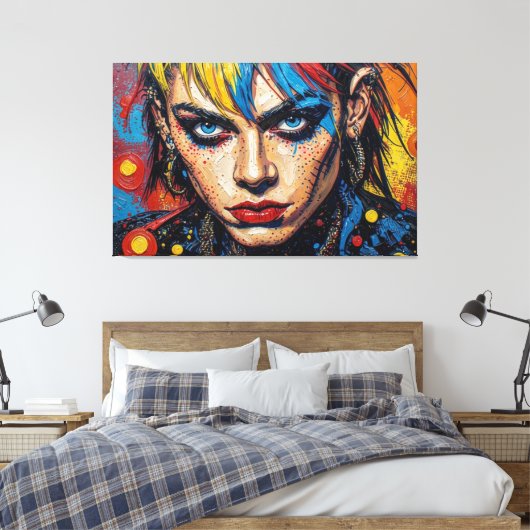 MIJN GENERATIE NU 6 CANVAS AFDRUK (Insitu (Slaapkamer))