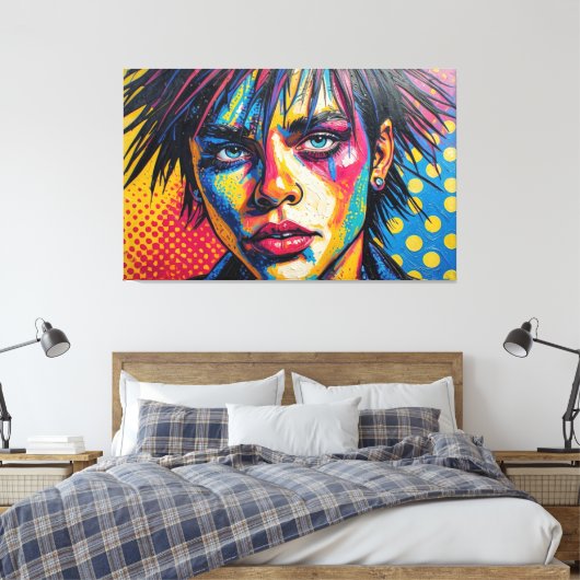 MIJN GENERATIE NU 8 CANVAS AFDRUK (Insitu (Slaapkamer))