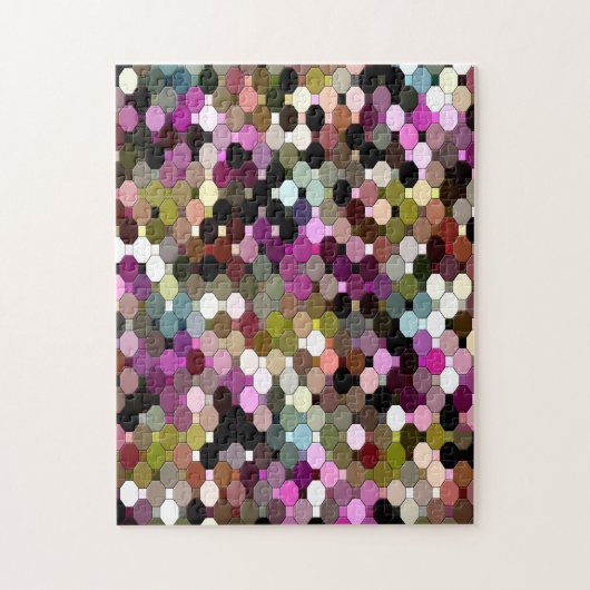 Mijn Geometrische tuin.. Legpuzzel (Verticaal)