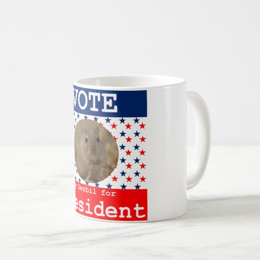 Mijn Gerbil voor President Mok (Voorkant rechts)